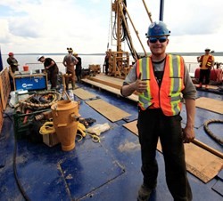 The Fission Drill Team at Patterson Lake South Property in the Athabasca Basin, Saskatchewan.